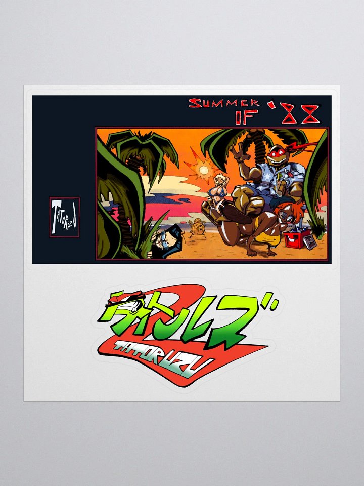 Summer of '88 Tatoruzu Sticker Set (5