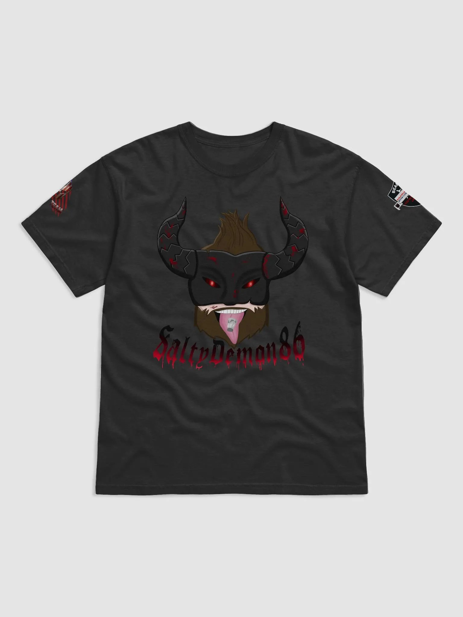 saltydemon86 logo tee shirt product image (1)