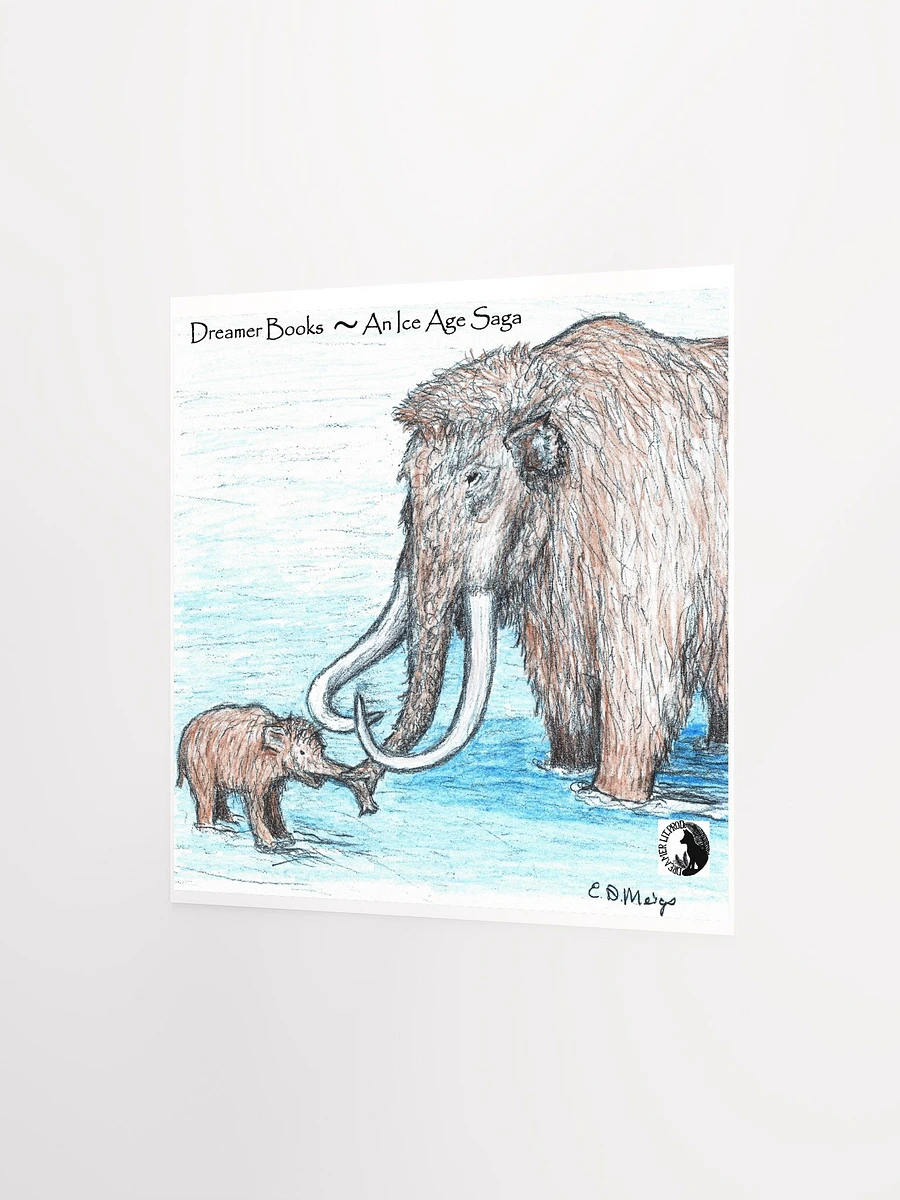 Mammoth Mama and Baby Poster product image (3)