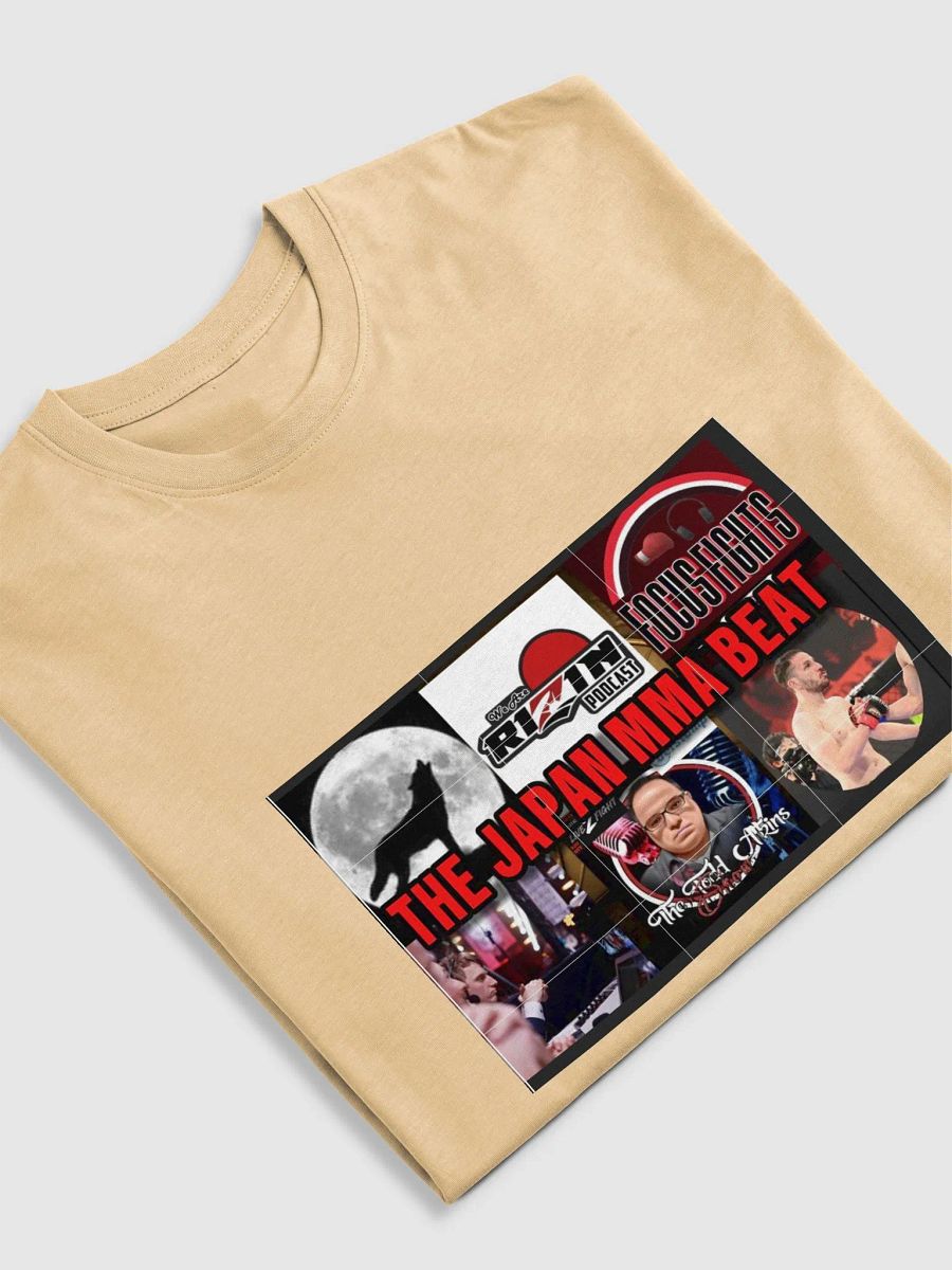 THE JAPAN MMA BEAT T-SHIRT (GOLD) product image (5)