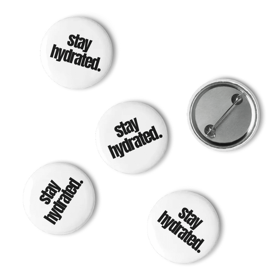 Stay Hydrated set of 5 Pins product image (4)