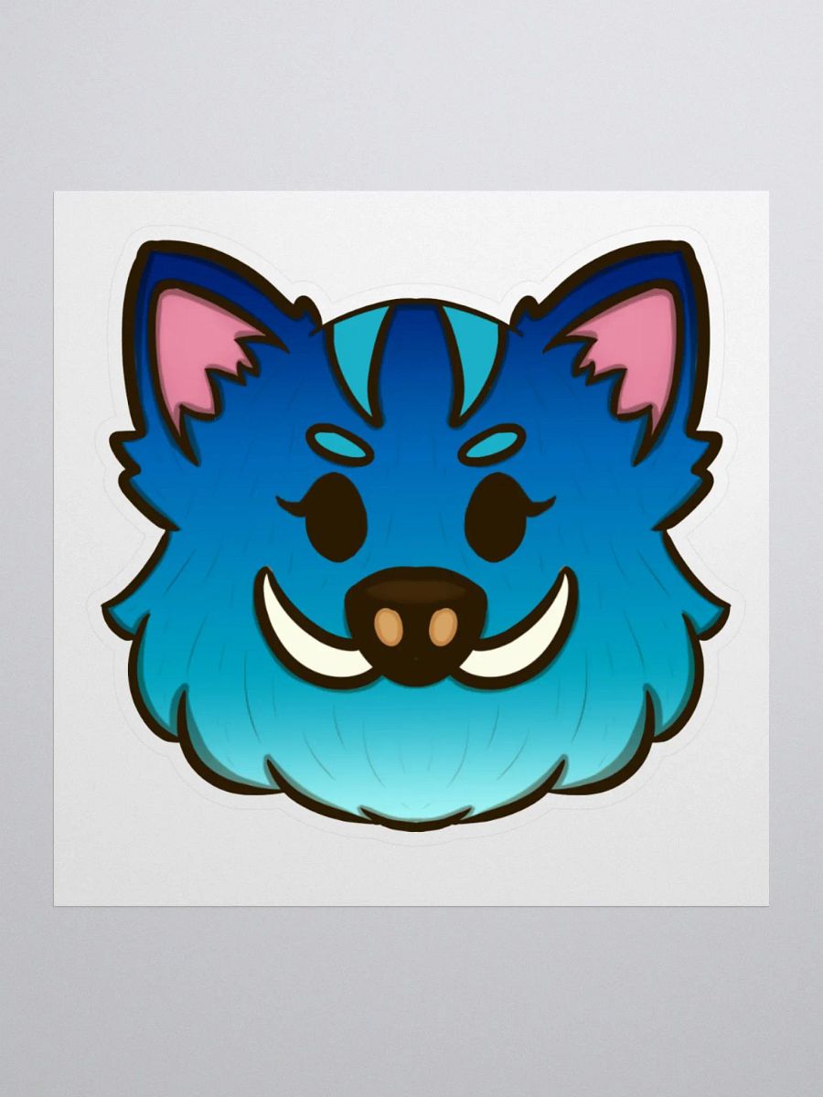6-Month Boar Badge Sticker product image (1)