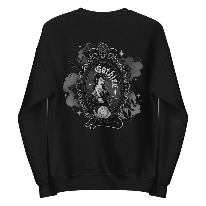 𝖌𝖔𝖙𝖍𝖎𝖈𝖈 sweatshirt (back print) product image (2)