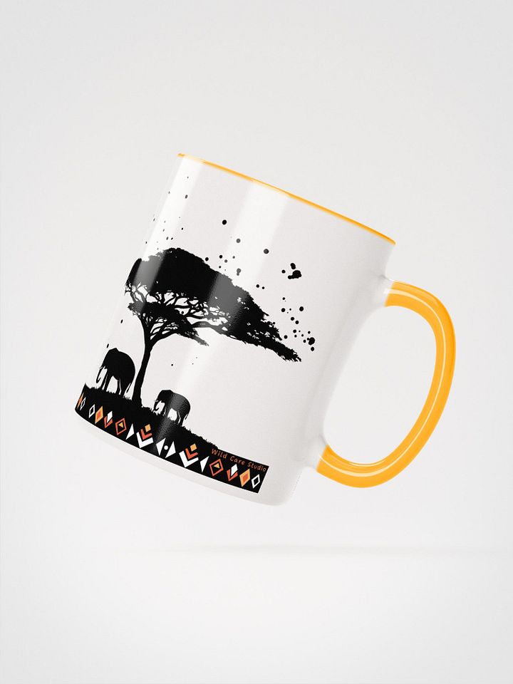 Elephant Oasis Ceramic Mug product image (7)