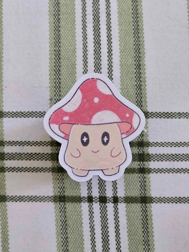 Mushroom Friend Sticker product image (2)