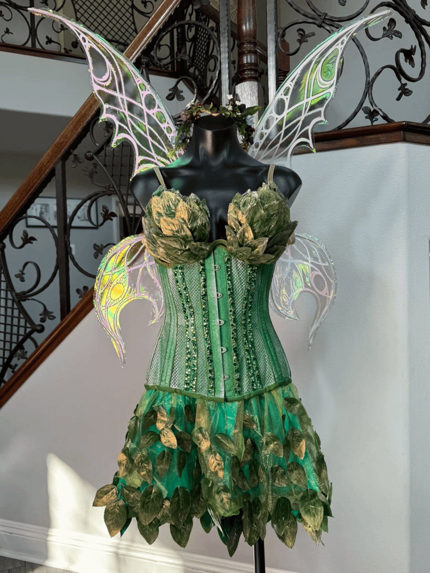 Green Fairy Costume - 3 piece - Ready to Ship product image (2)
