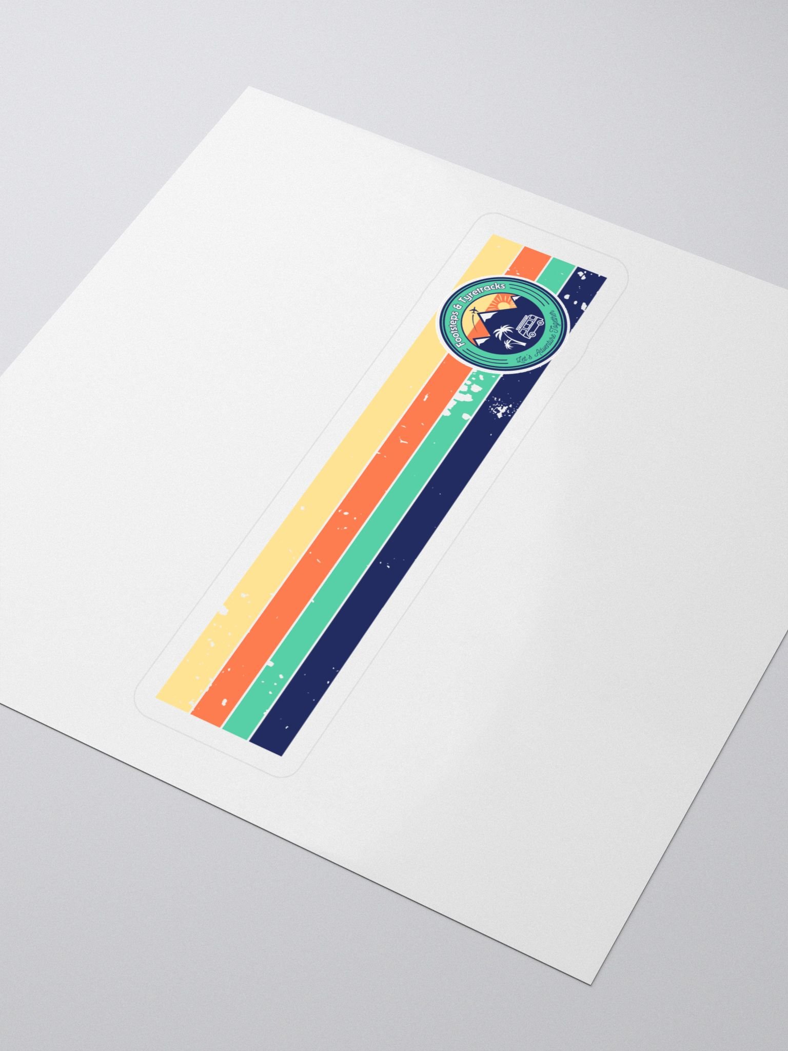 Footsteps & TyreTracks logo - Sticker product image (3)