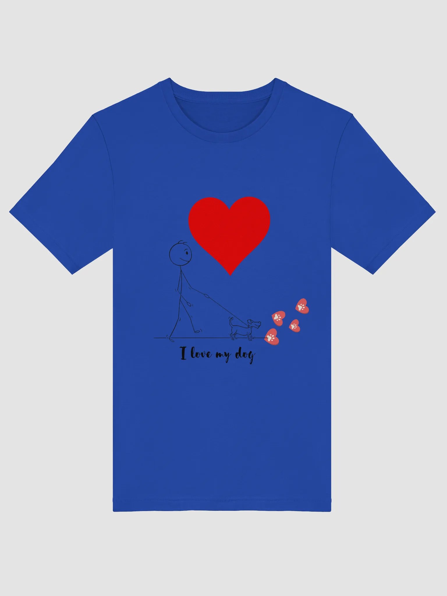 I Love My Dog Supersoft T-Shirt product image (1)