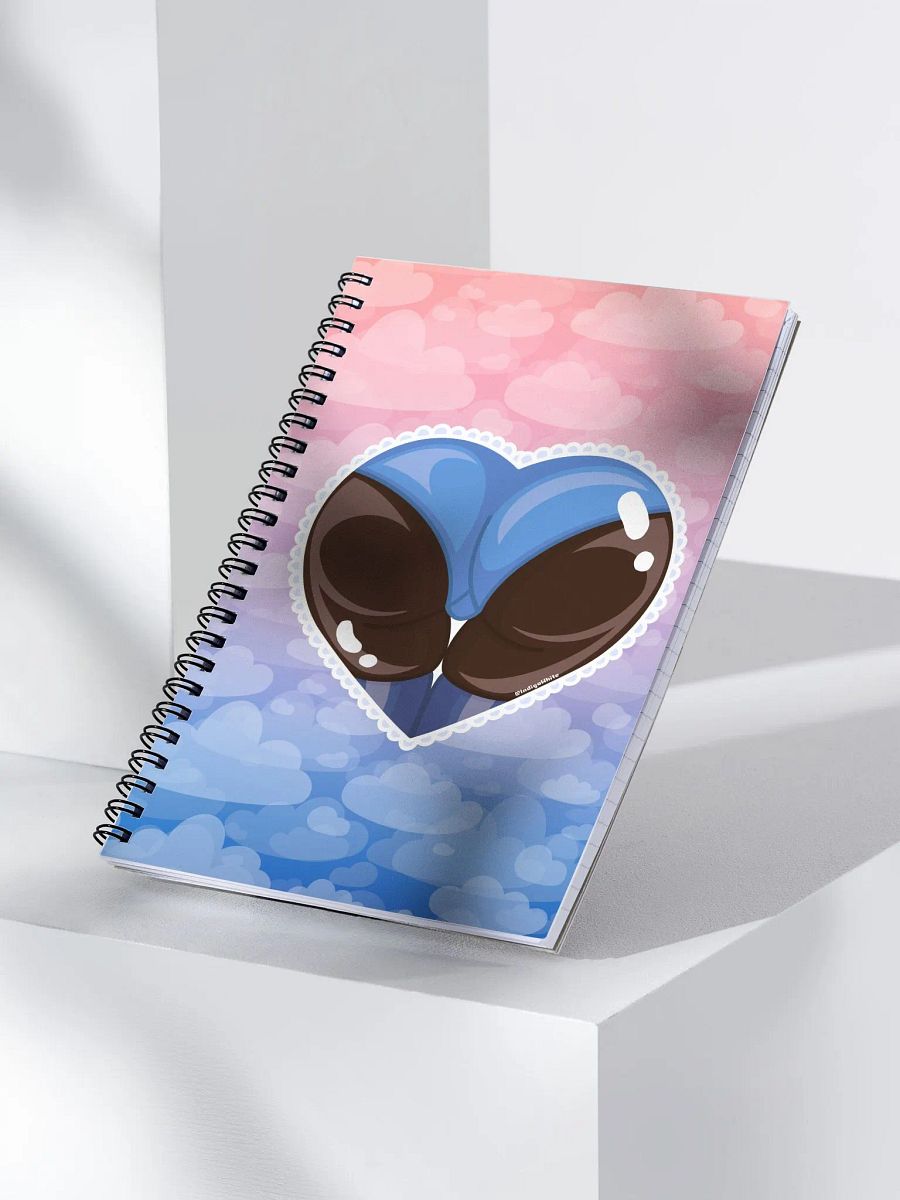 Blue Heart Booty Notebook product image (4)