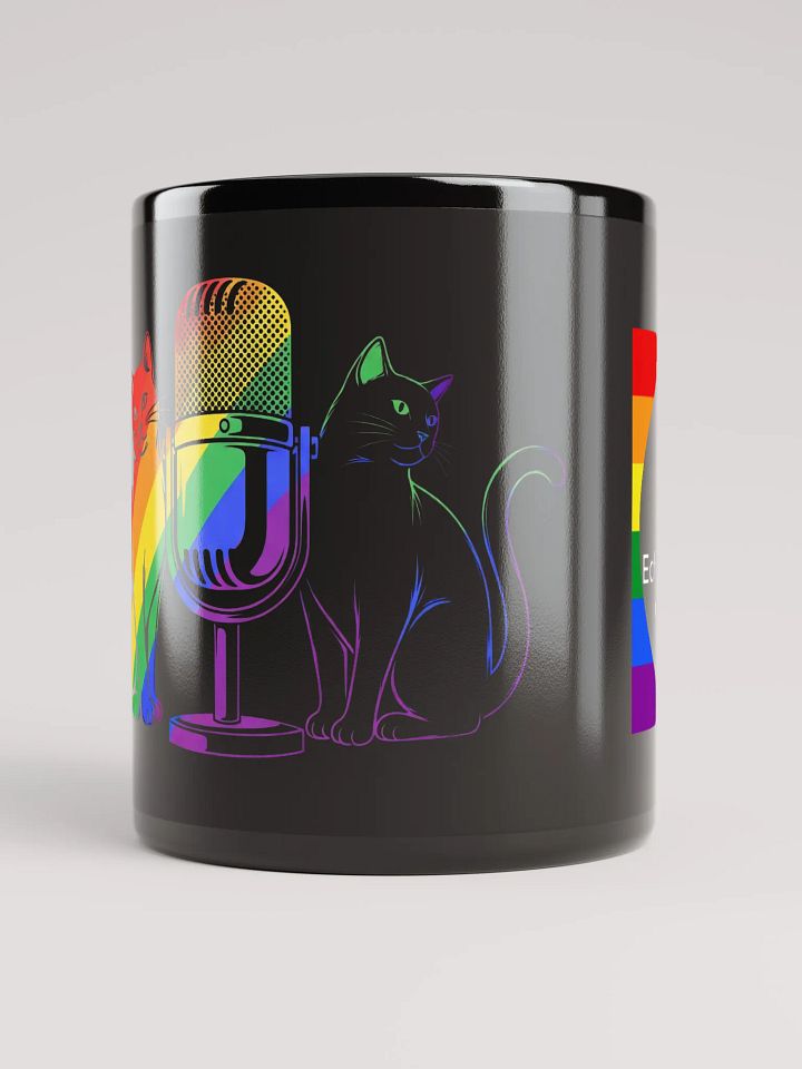 Pride 2025 Coffee Mug - Black product image (1)