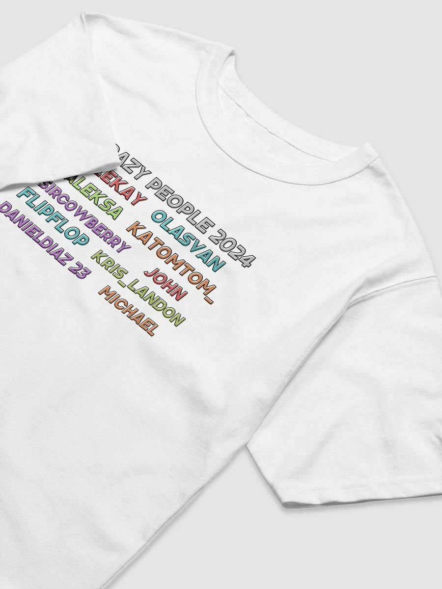 The Hall Of Fame 2024 "Crazy People" T-shift product image (3)