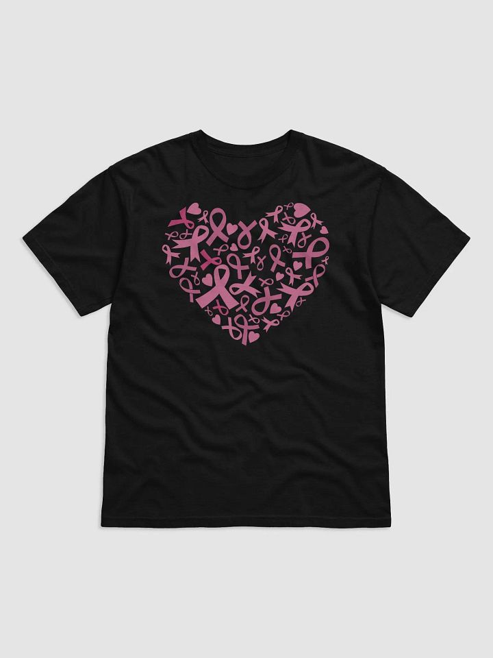 Heart Breast Cancer Tee product image (1)