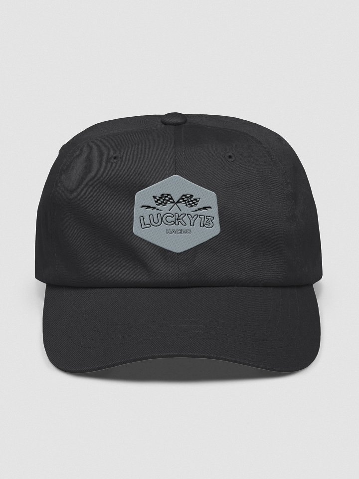 Lucky 13 Racing Checkered Flag Dad Hat product image (1)