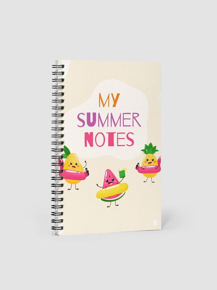Fruit Pool Party Spiral Notebook product image (1)