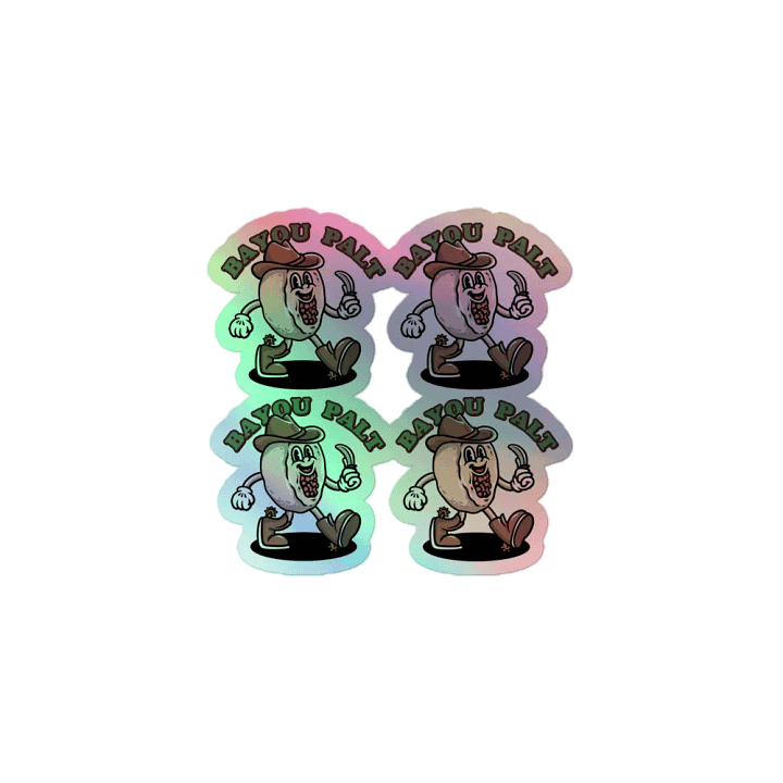 Bayou Palt Holographic Sticker Sheet product image (1)
