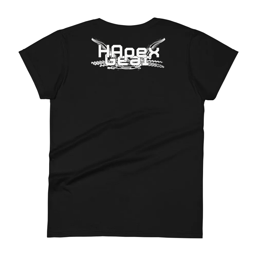 Women's Middleweight T-Shirt - White HApex Gear Black Logo product image (3)