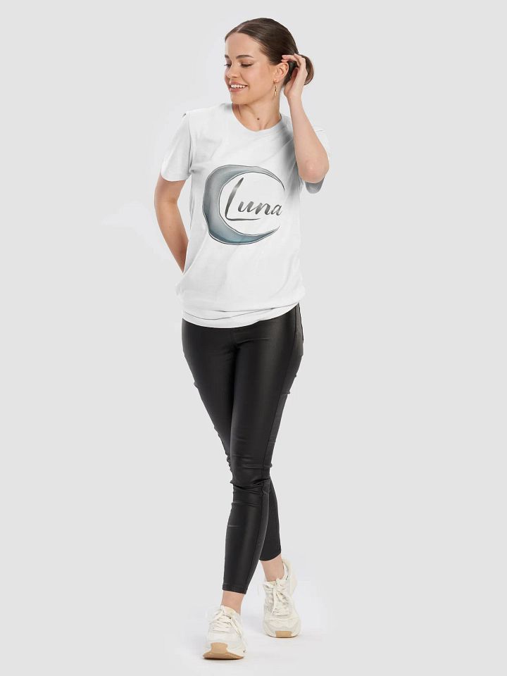 TDS Music Luna Unisex T-Shirt - Crescent Moon Celestial Design product image (2)