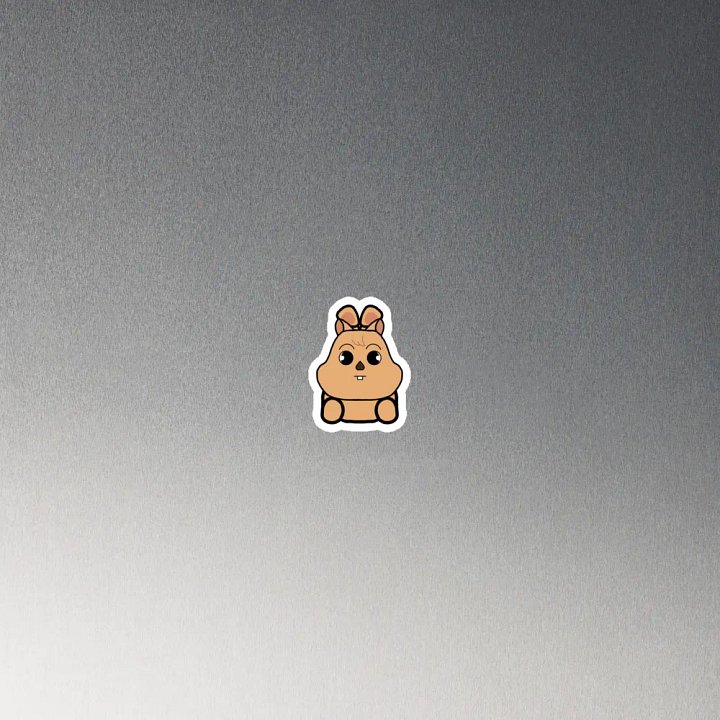 Laid down Han Quokka magnet product image (4)