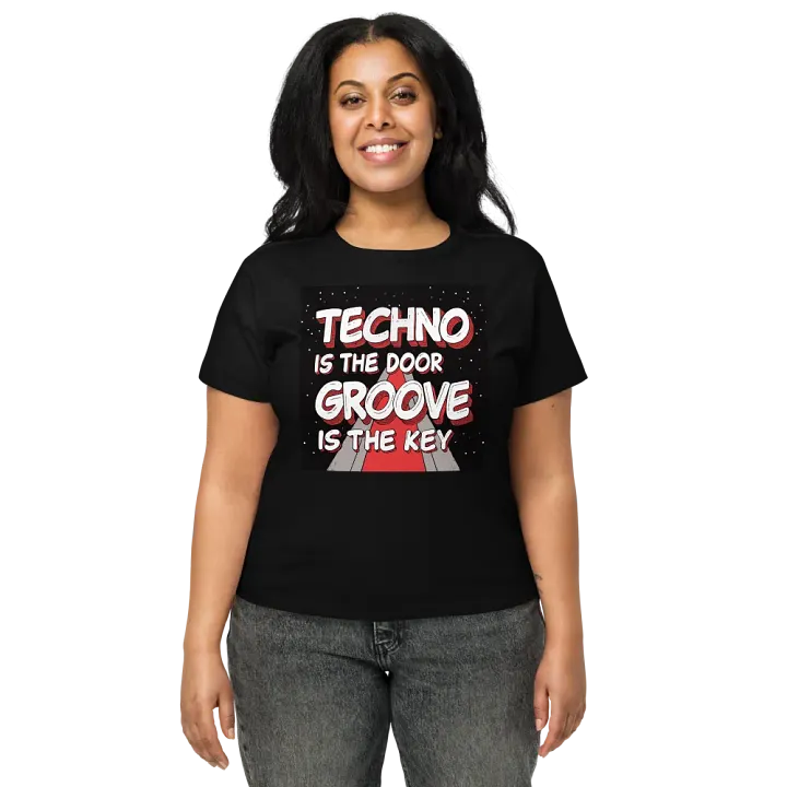 Techno Groove Doorway Women's Tee product image (1)