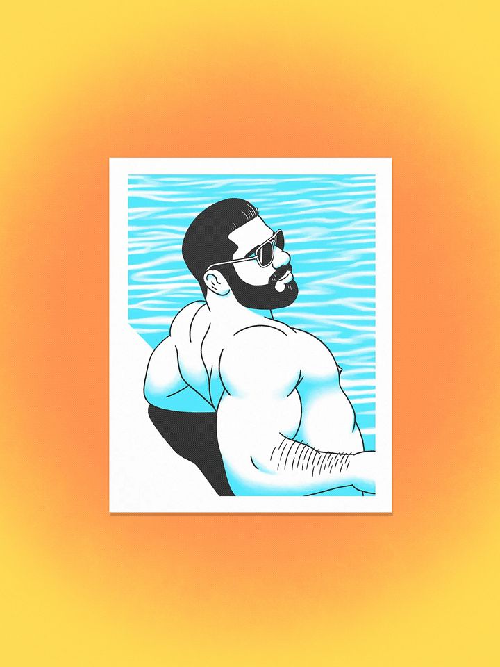 Poolside 8x10 Print product image (1)
