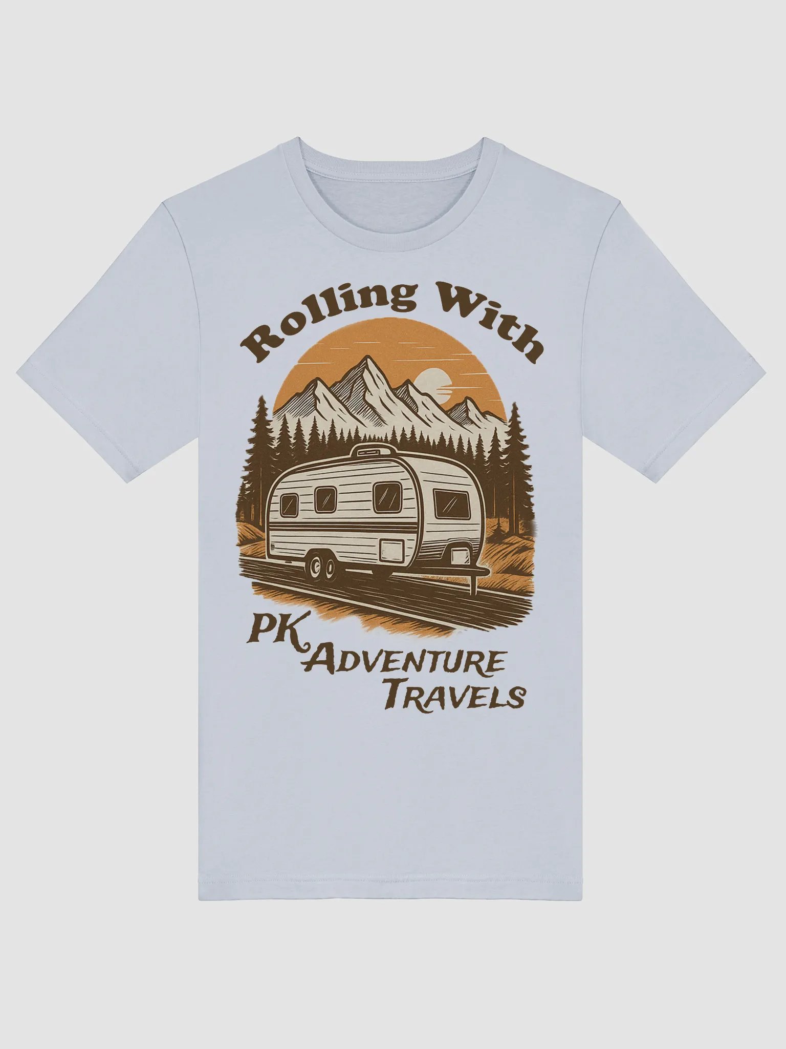 Unisex Wanderlust Camper Vintage T-Shirt Light product image (5)
