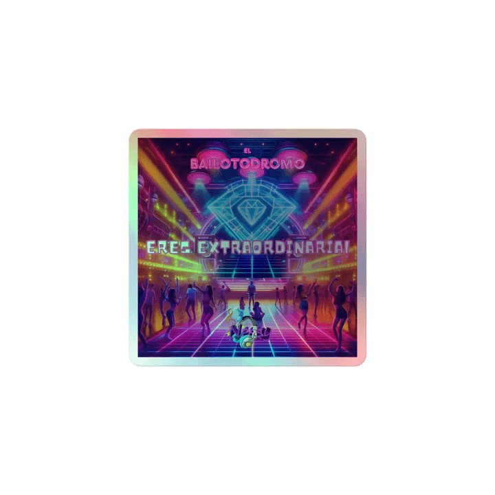 Sticker holográfico Eres Extraordinaria product image (1)