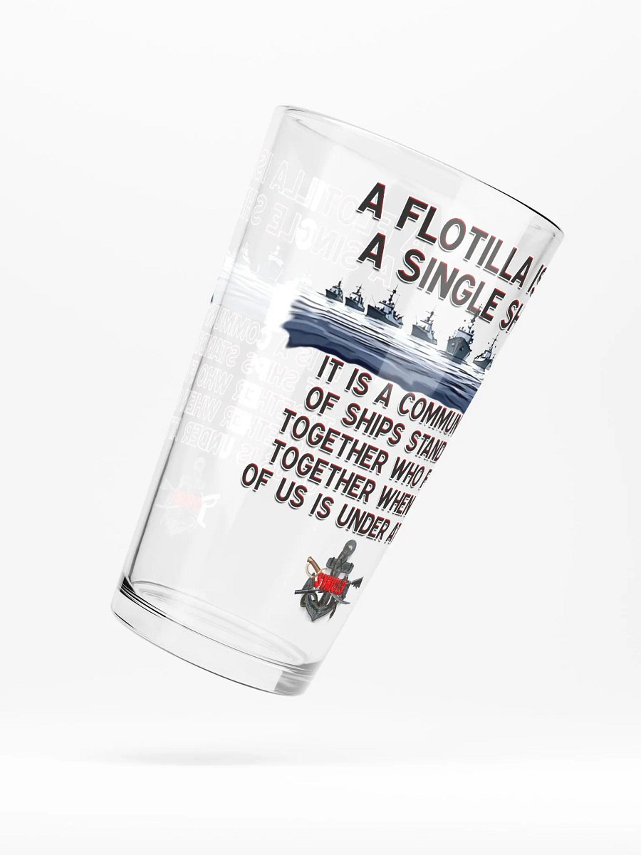 A Flotilla - Pint Glass product image (4)