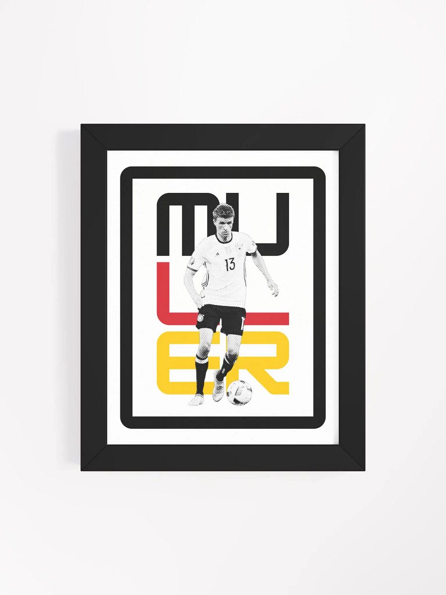 Thomas Müller BW Germany Name Art Framed Print product image (4)