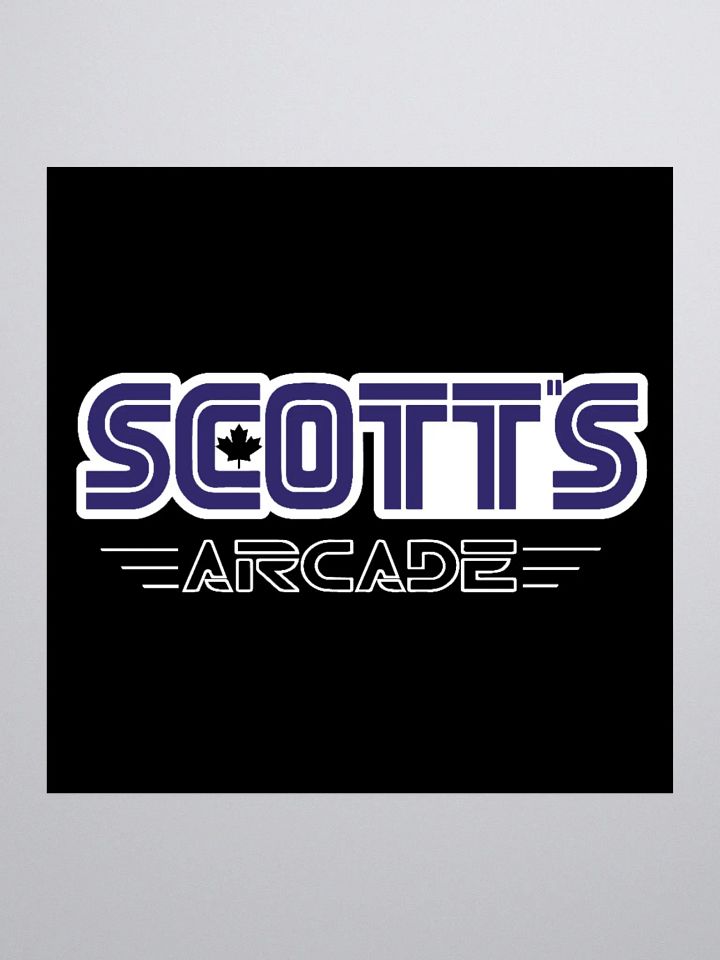 Official Scott's Arcade Sticker product image (3)