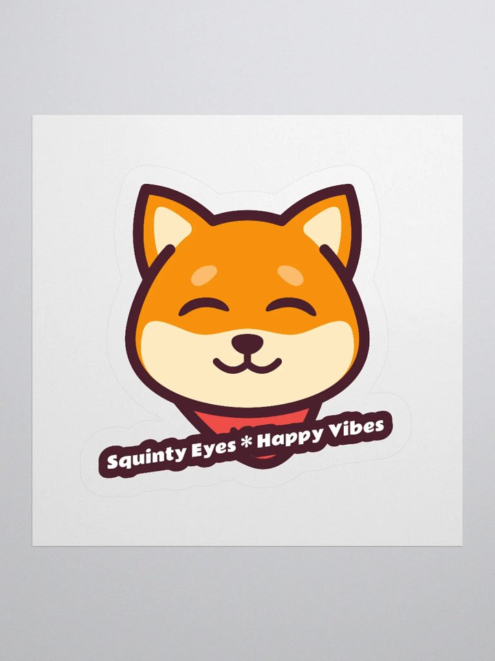 Squinty Eyes * Happy Vibes Sticker Pack product image (1)