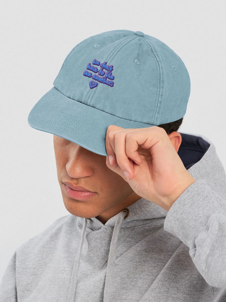ONE ANOTHER (violet) vintage dad hat product image (6)