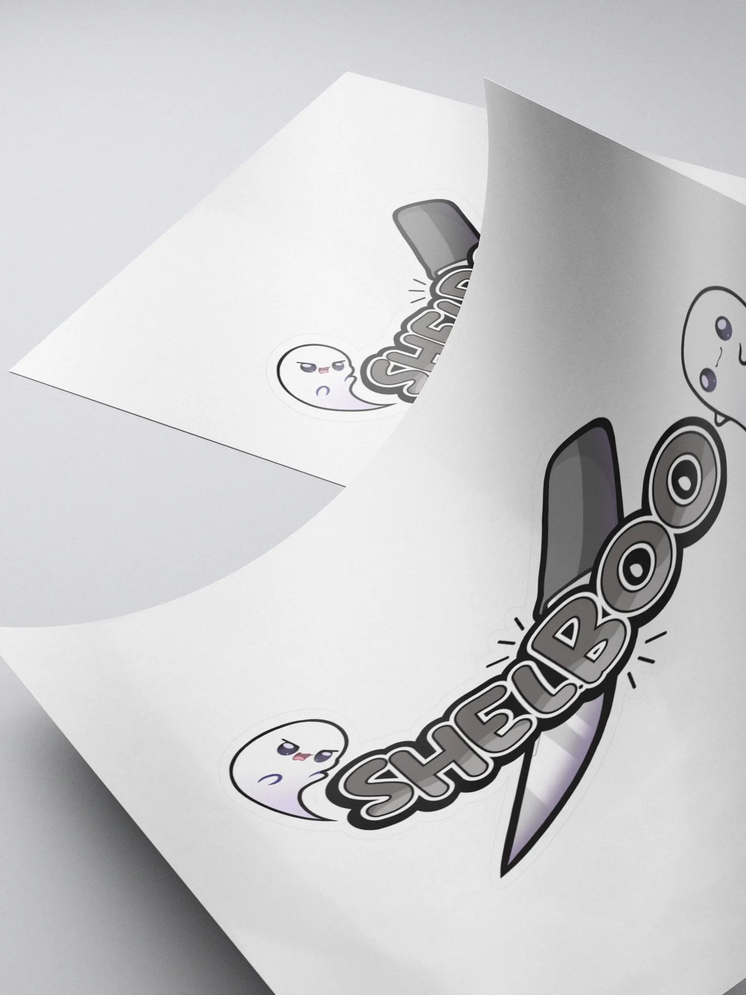 shelBOO Logo Sticker product image (4)