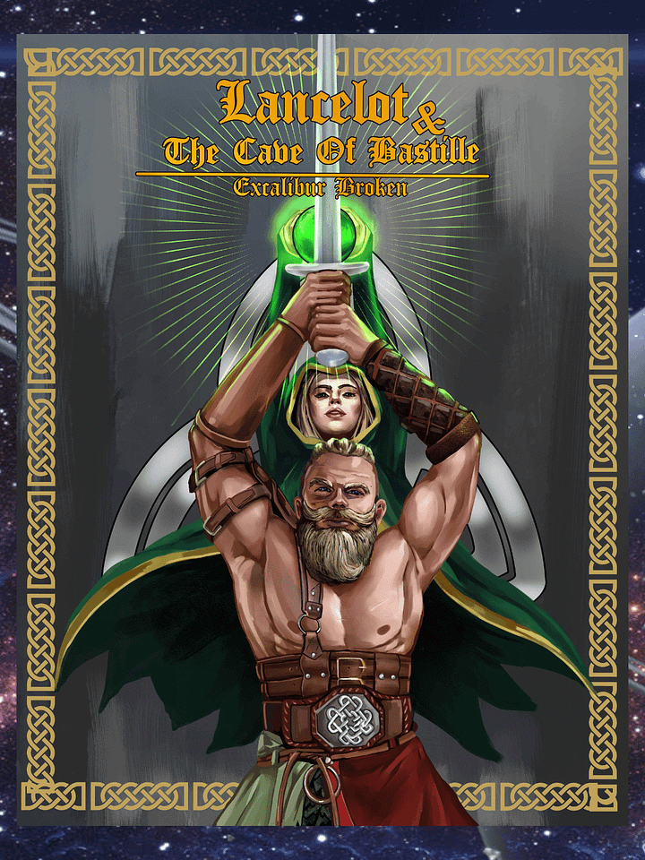 Lancelot & The Cave of Bastille: Excalibur Broken Volume #1 (Novel) product image (1)