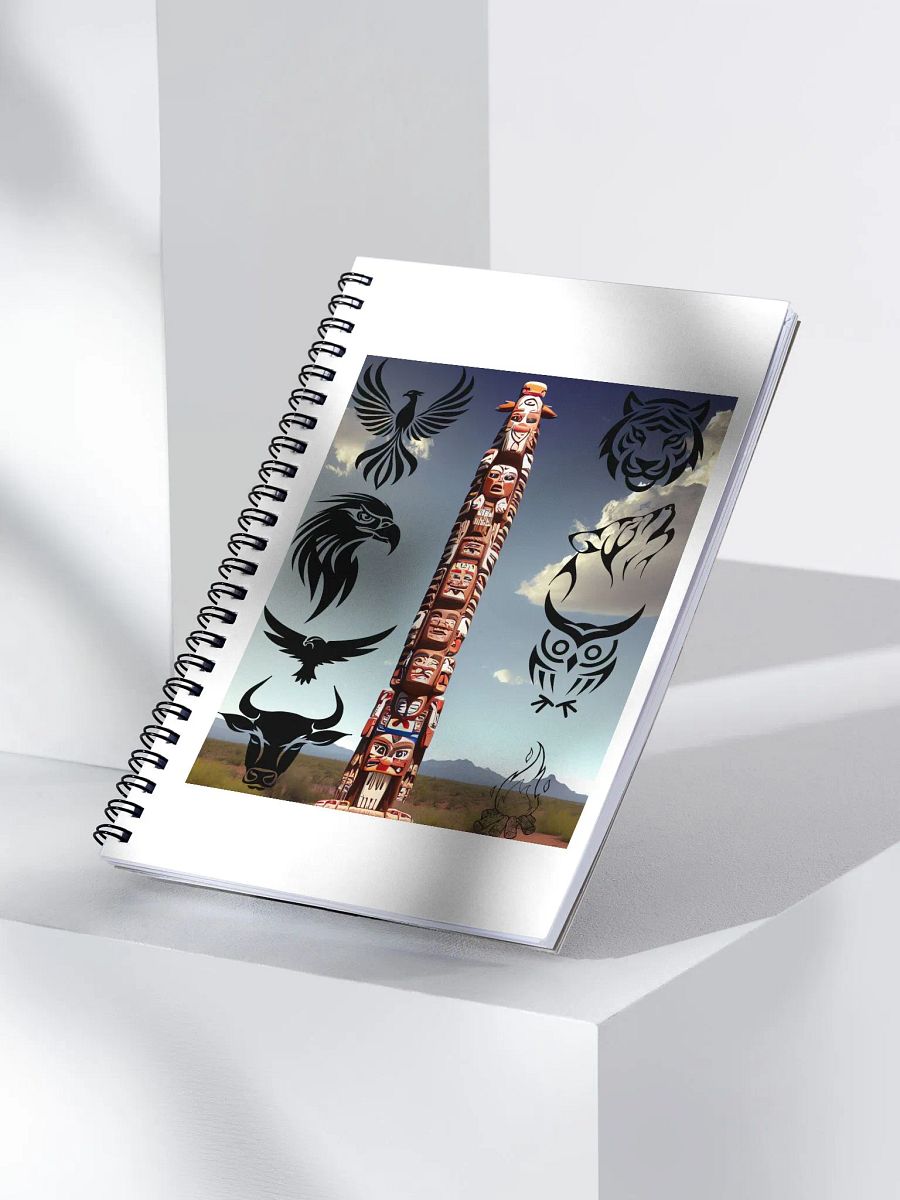 Totem Tale Spiral Notebook product image (3)
