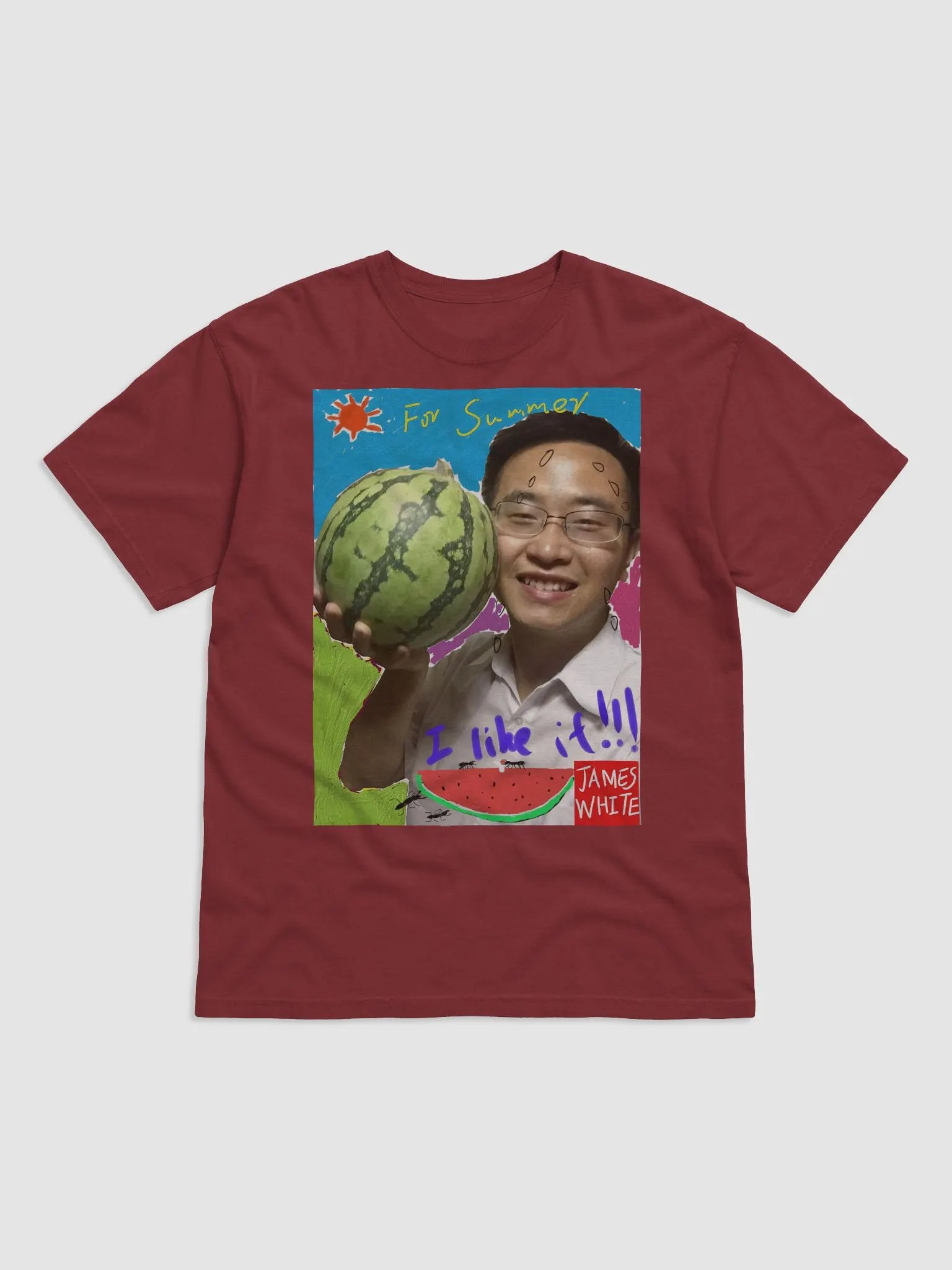 Comfort Colors Garment-Dyed Heavyweight T-Shirt : watermelon product image (8)