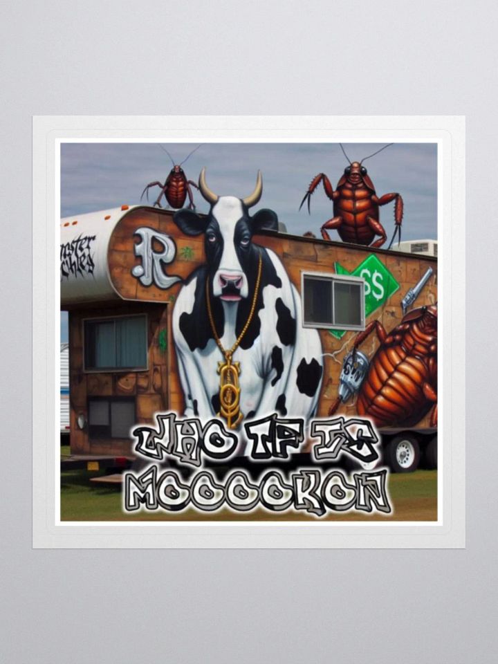 Who The F*#K is MooKon Sticker product image (1)