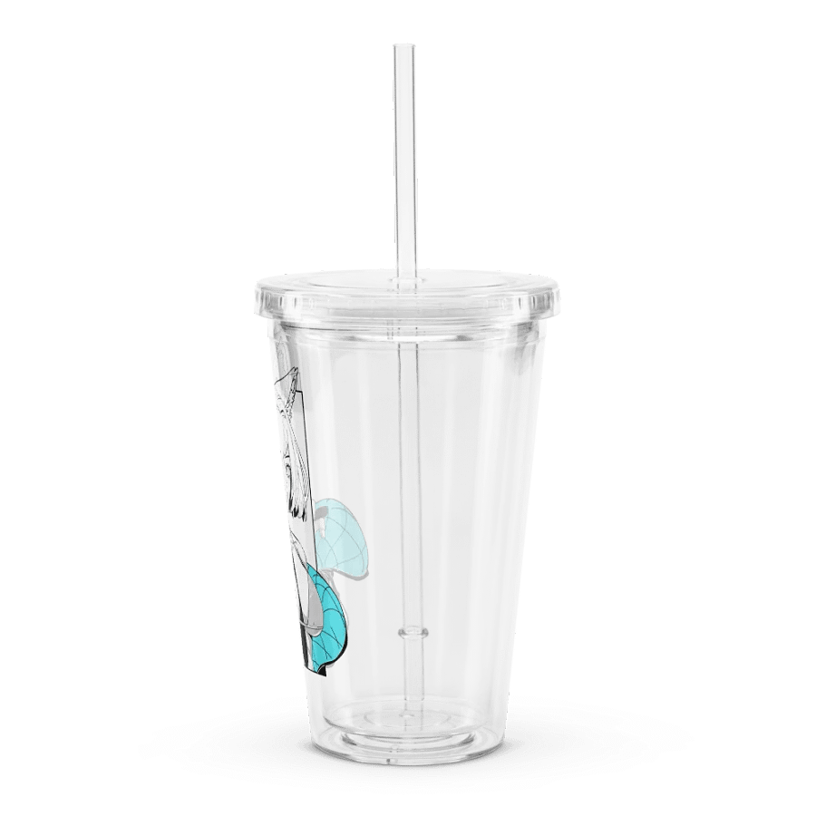 Waifu Clear Plastic Tumbler product image (4)