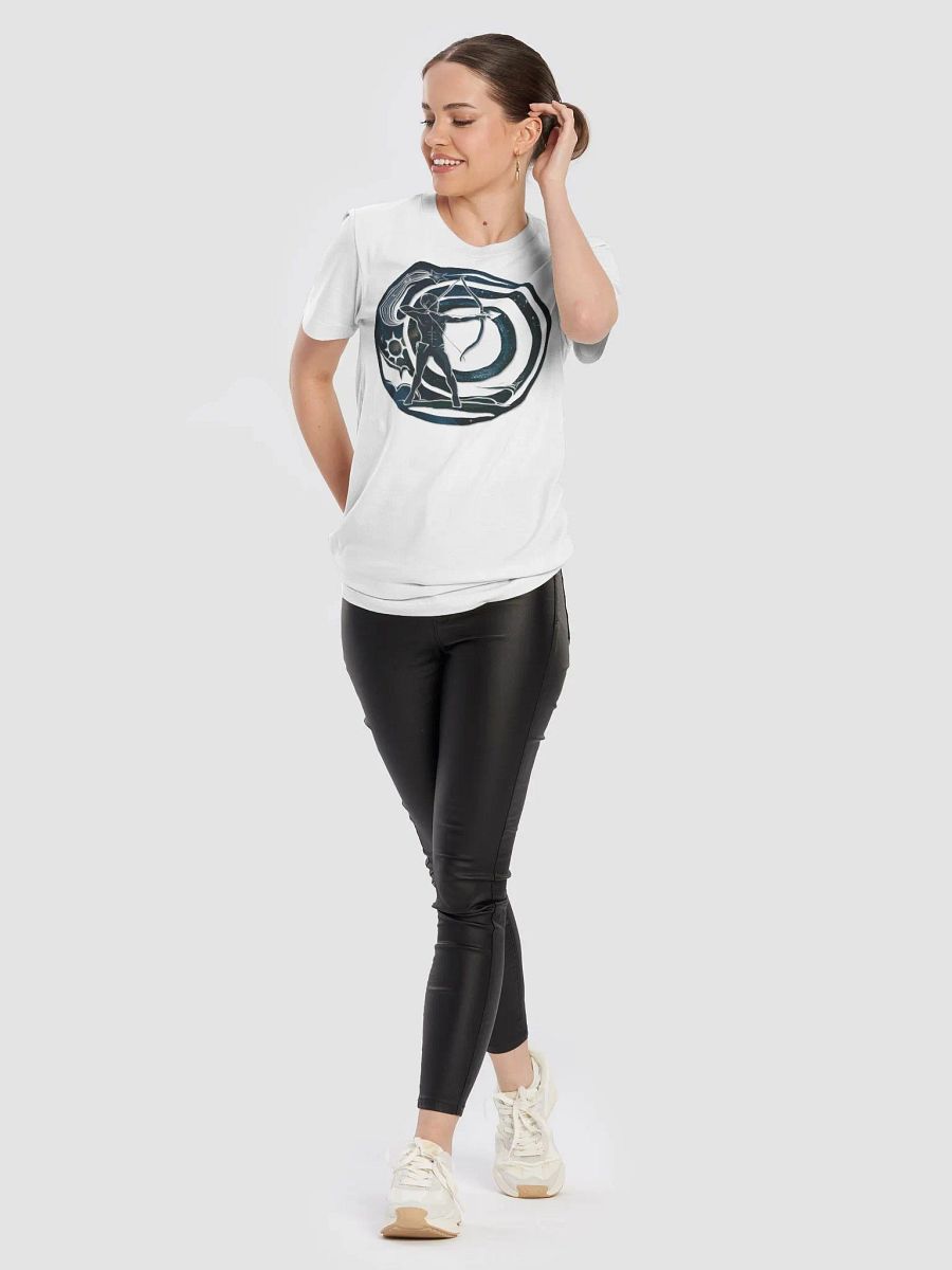 Sagittarius Zodiac Unisex Supersoft T-Shirt with Celestial Archer Design product image (10)