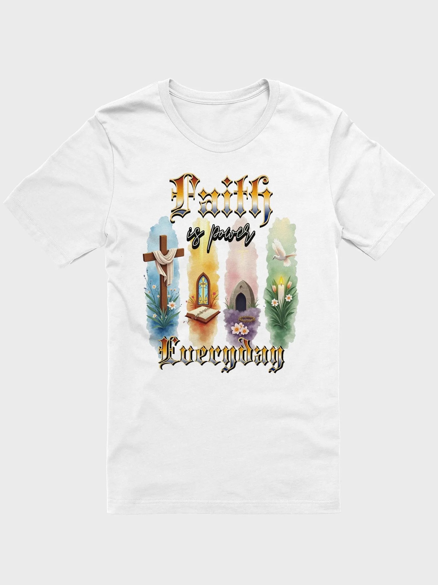 Faith Is Power Everyday Supersoft Tee product image (1)