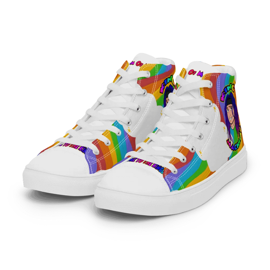 Rainbow mens hightop product image (3)