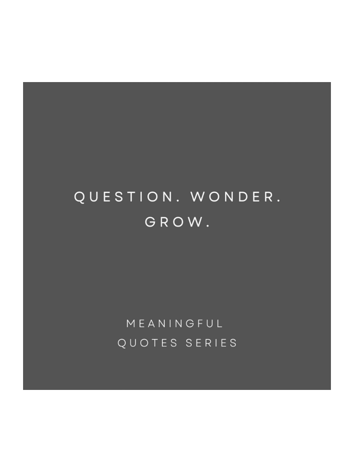 Question. Wonder. Grow. product image (1)