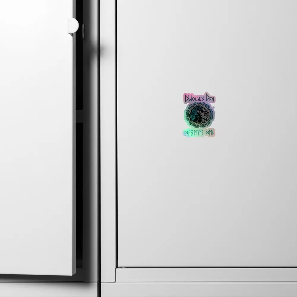 Wolves Den & Dragon Yin-Yang Holographic Sticker Sheet product image (6)