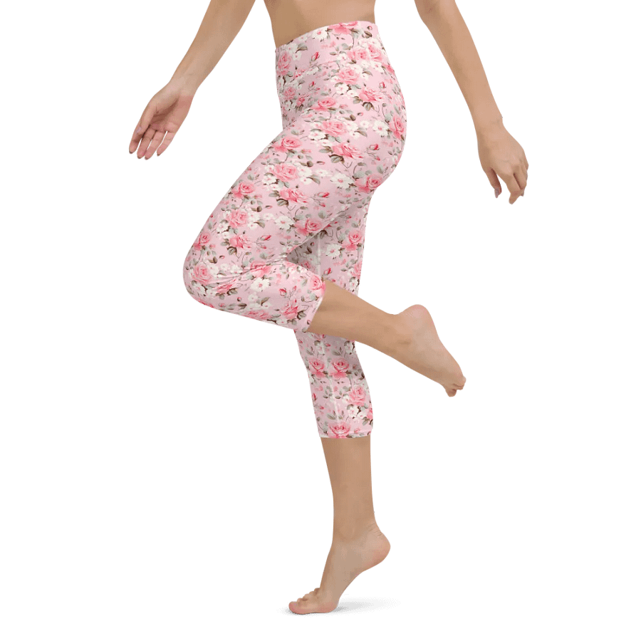 Cherry Blossoms Bliss Capri Leggings product image (4)