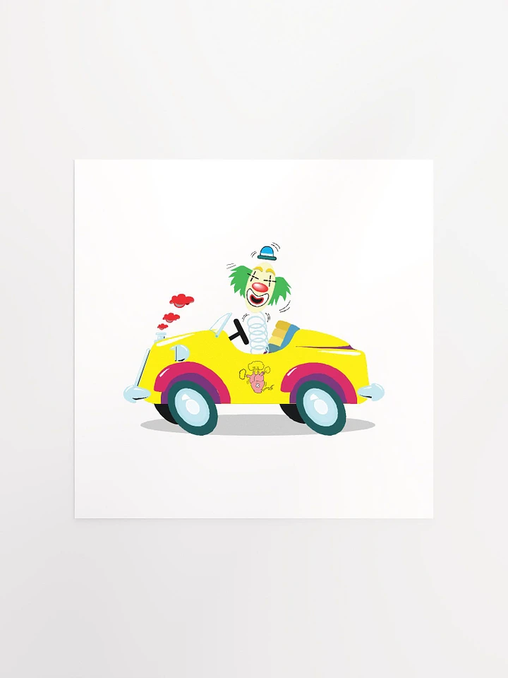 Clown driving a Car product image (4)