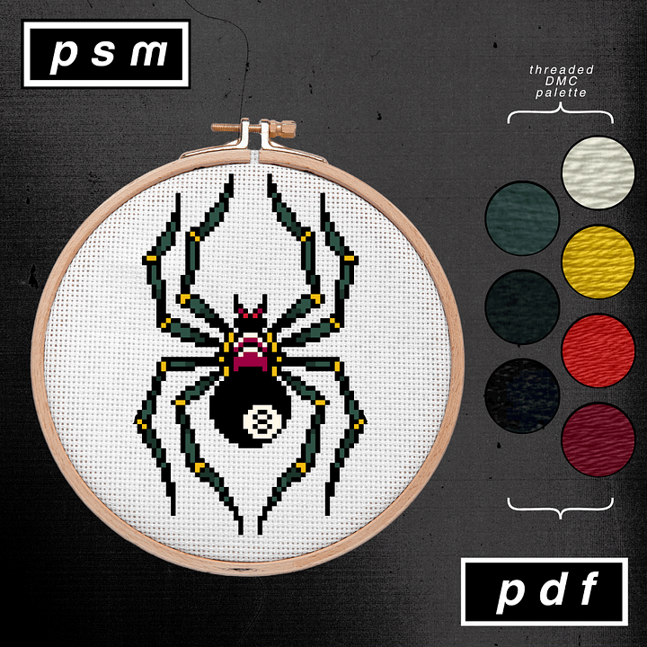 8-Ball Spider Pattern product image (1)