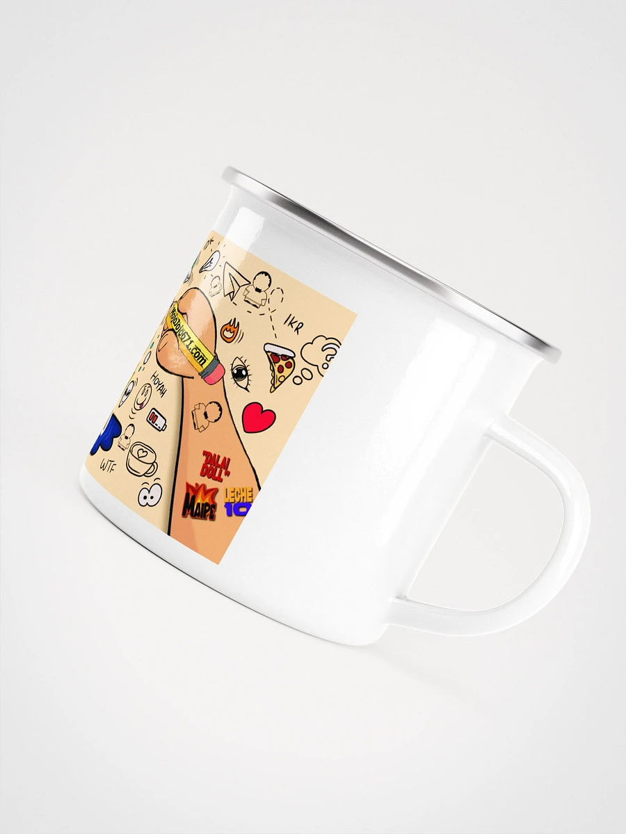 🎨 Introducing the Mojojojo671 Artist Edition Enamel Mug! 🌟 product image (5)