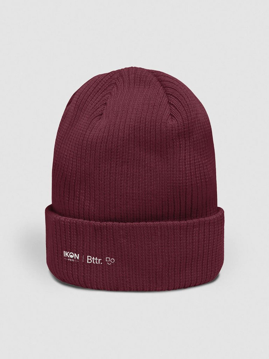 Ikon x Bttr Beanie Maroon product image (2)
