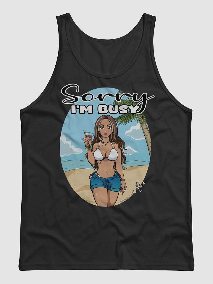 Sorry I'm Busy Tank product image (1)