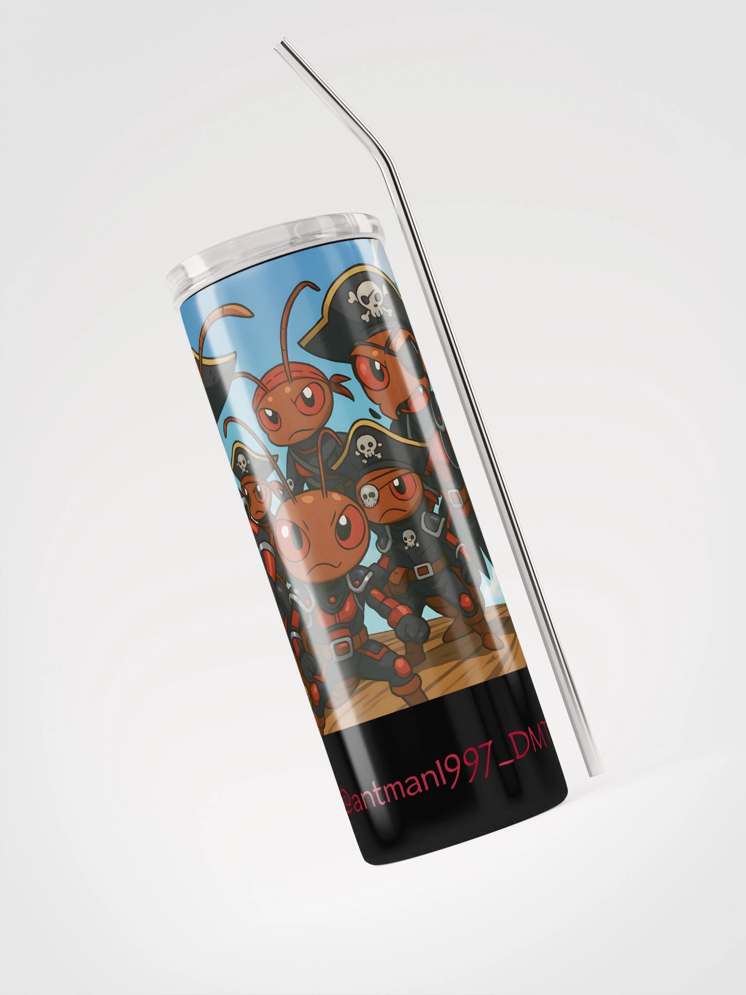 Pirate Ants Stainless Steel Tumbler product image (3)