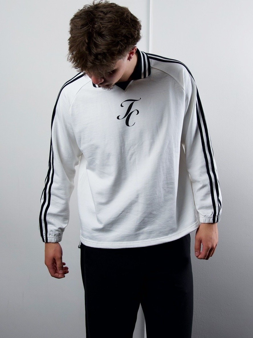 Through Christ Striped Collar Pullover product image (2)